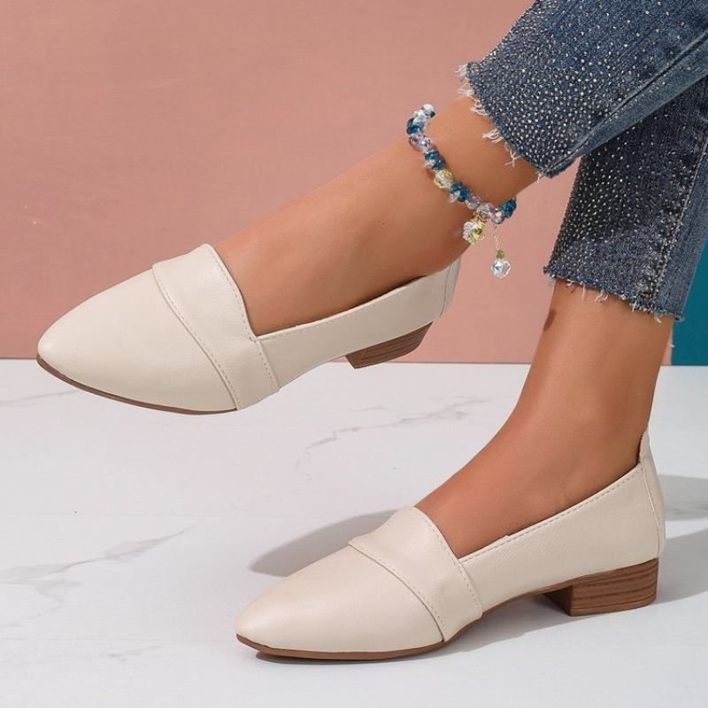 Womens Heels - Slip-On-Schuhe für Damen, flache Damenschuhe in