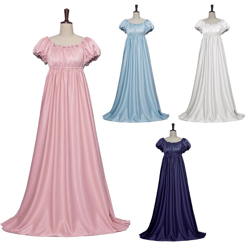 Evening Gown - 2026 Halloween Cosplay Damen Regency Bridgerton