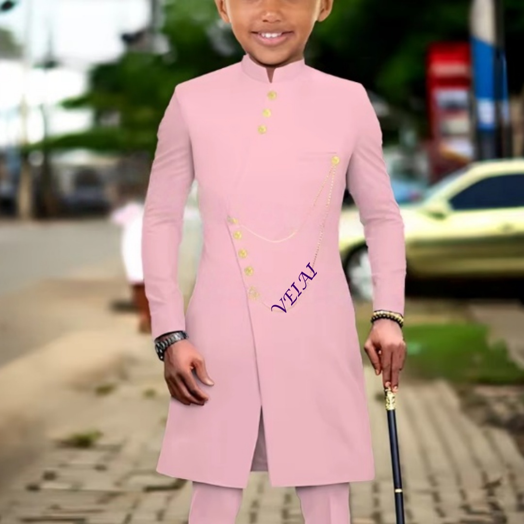 Wedding Dress - Maßgeschneiderter Anzug im afrikanischen Stil für