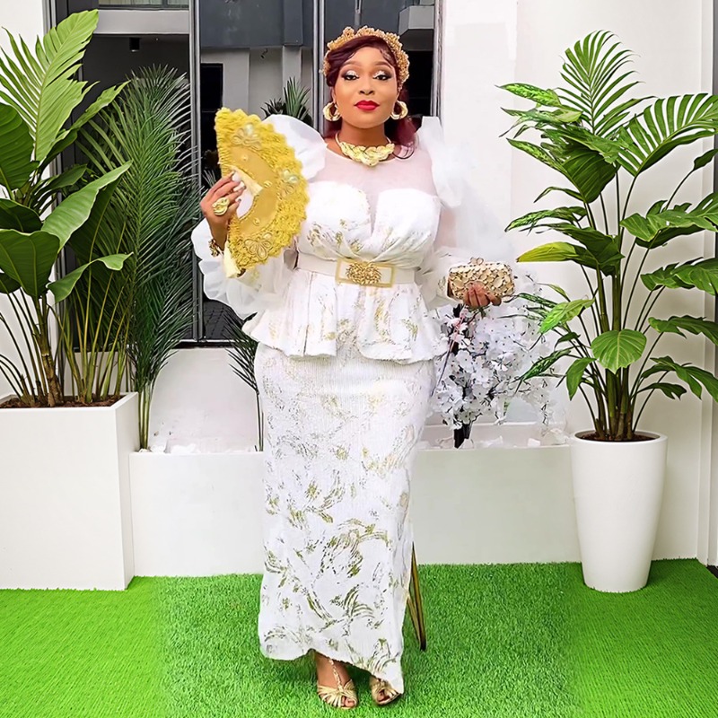 Evening Gown - 2023 neue Frauen Afrikanische Party Kleid