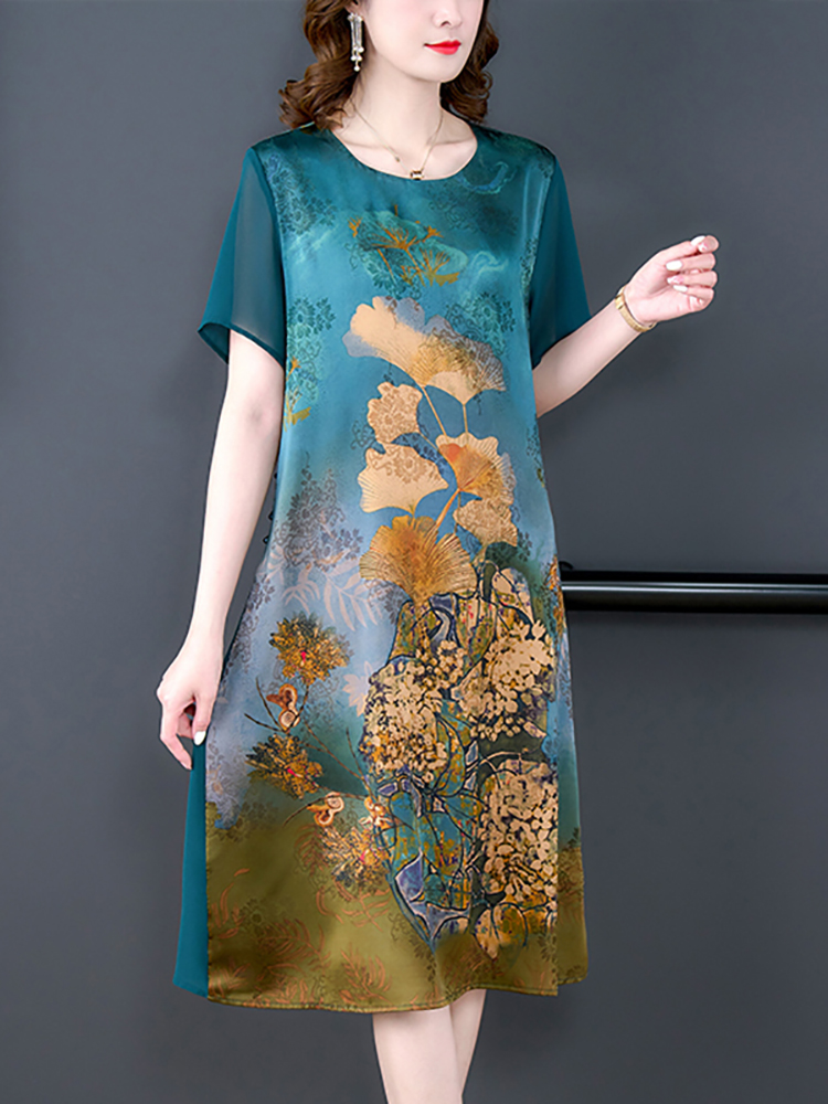 Women'S Red Formal Wear - 2024 rote Seide Blumen Luxus Brautkleid