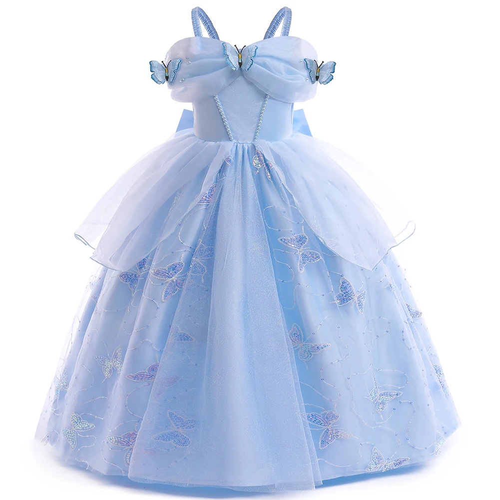 Cinderella Girls Blaue Cosplay – Evening Gown Bewertung und Preis