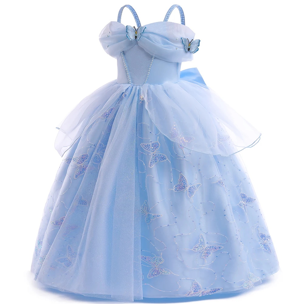 Cinderella Girls Blaue Cosplay – Evening Gown Bewertung und Preis