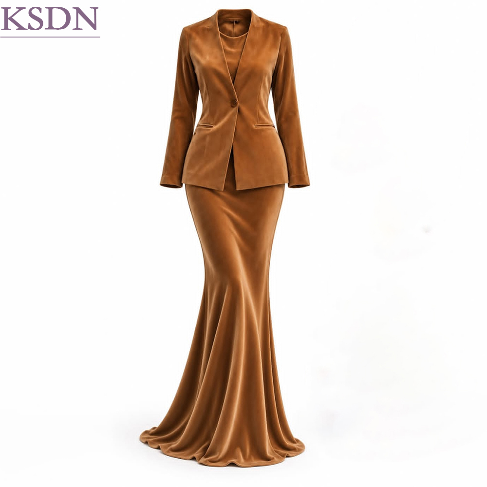 Modische Samtkleider für Damen – Formal Skirt Bewertung und Preis