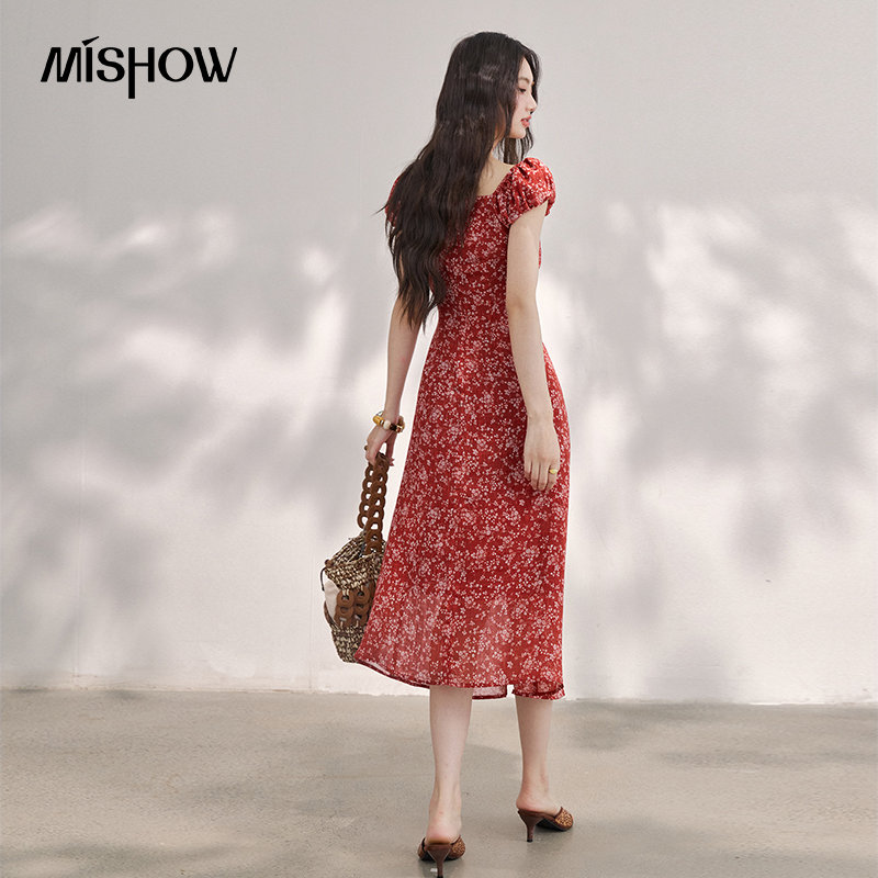 MISHOW Damen Vintage Rotes Blu – Women'S Red Formal Wear Bewertung und Preis