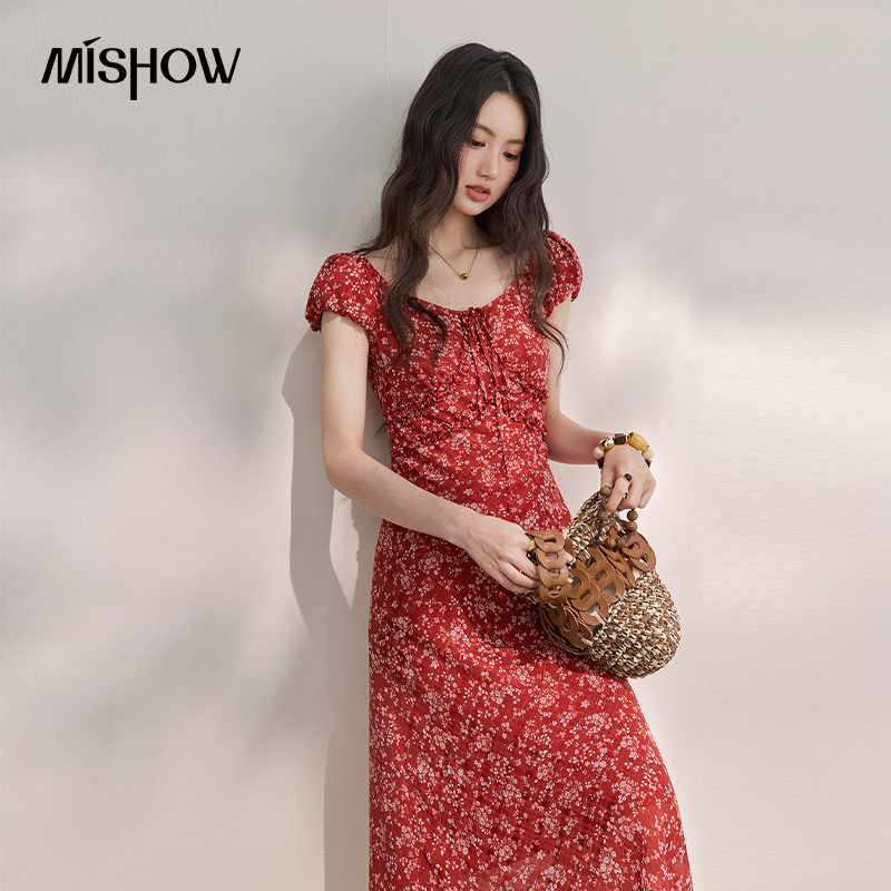 MISHOW Damen Vintage Rotes Blu – Women'S Red Formal Wear Bewertung und Preis