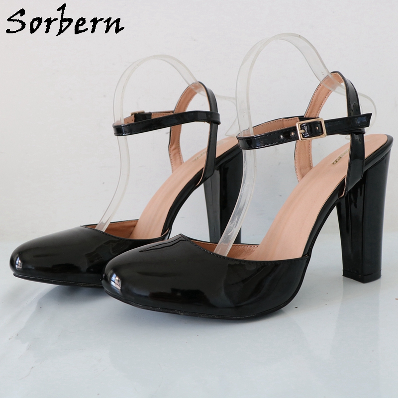 Sorbern schwarz glänzend Block – Pump Heel Block Bewertung und Preis