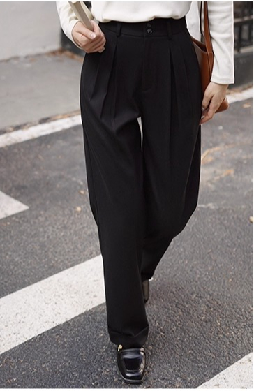 Wollähnliche Hose mit hoher Ta – Tailored Trouser Wide Bewertung und Preis