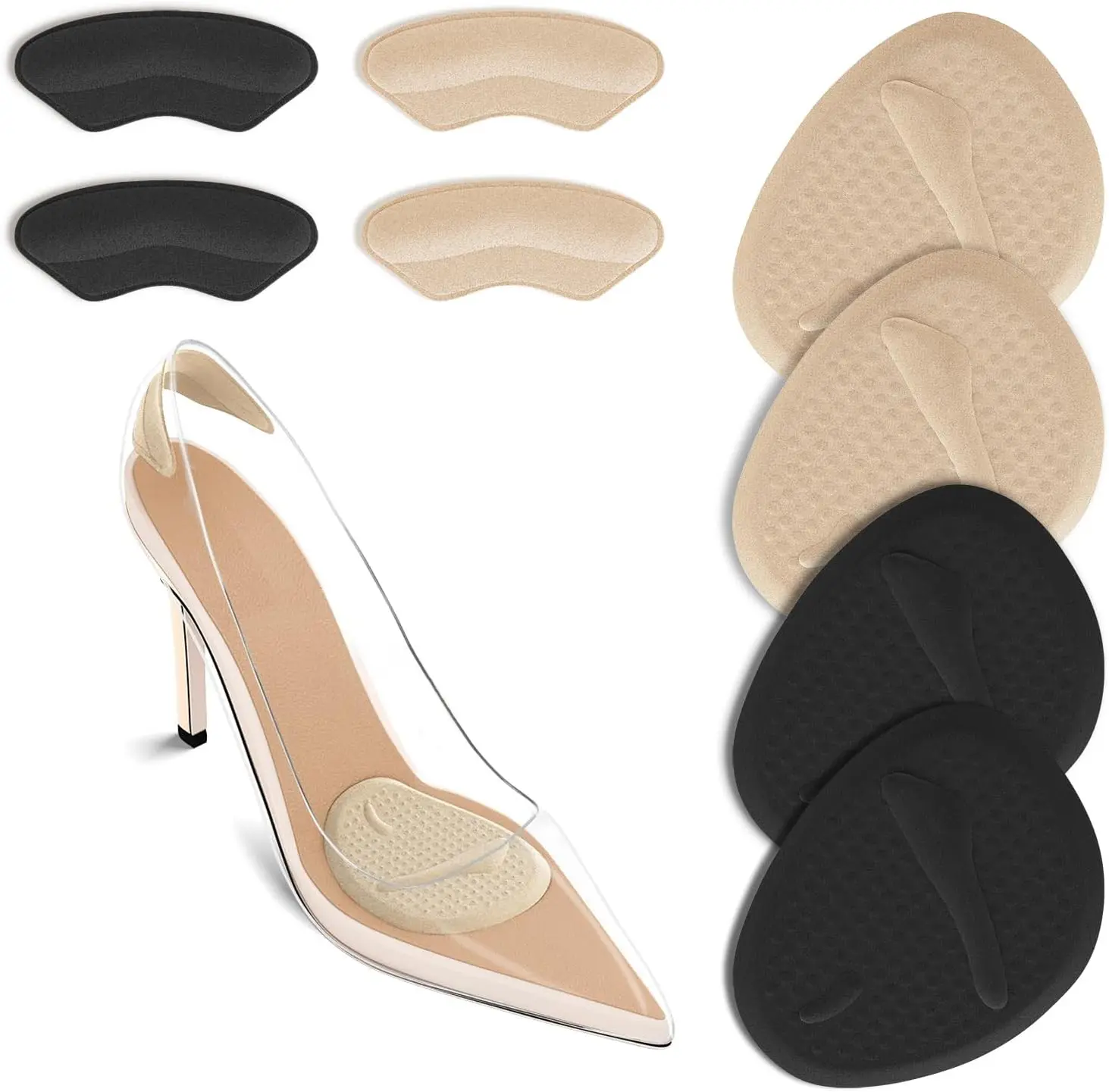 2 Sets Fersenpolster, Ballenki – Womens Heels Bewertung und Preis