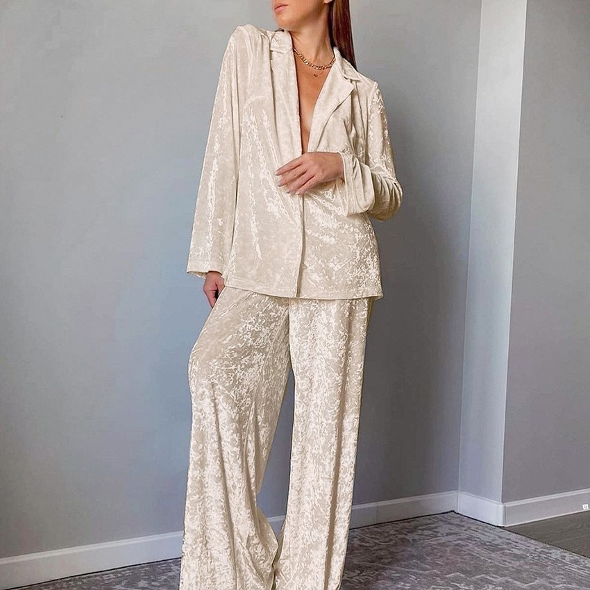 Lounge Pyjama Nachtwäsche Samt – Womens Blazer Bewertung und Preis
